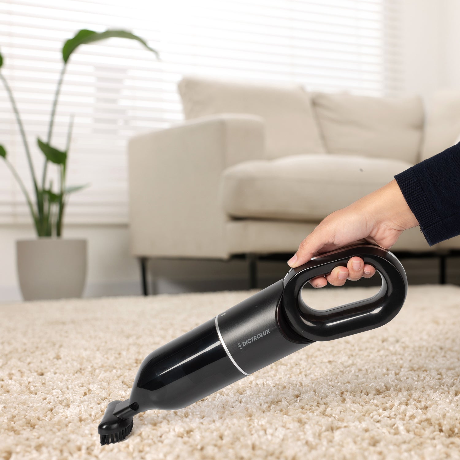 DICTROLUX - Aspirapolvere Portatile Senza Fili 2in1 Rapid Dust Cordless serie 720S 60 Watt